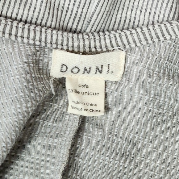 Donni Open Front Lightweight Cardigan Size OS - Picture 4 of 4